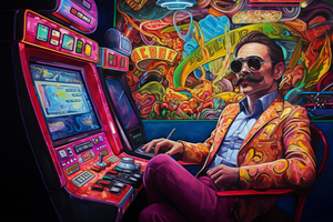 Nietzsche's last man pulls the lever of technological determinism